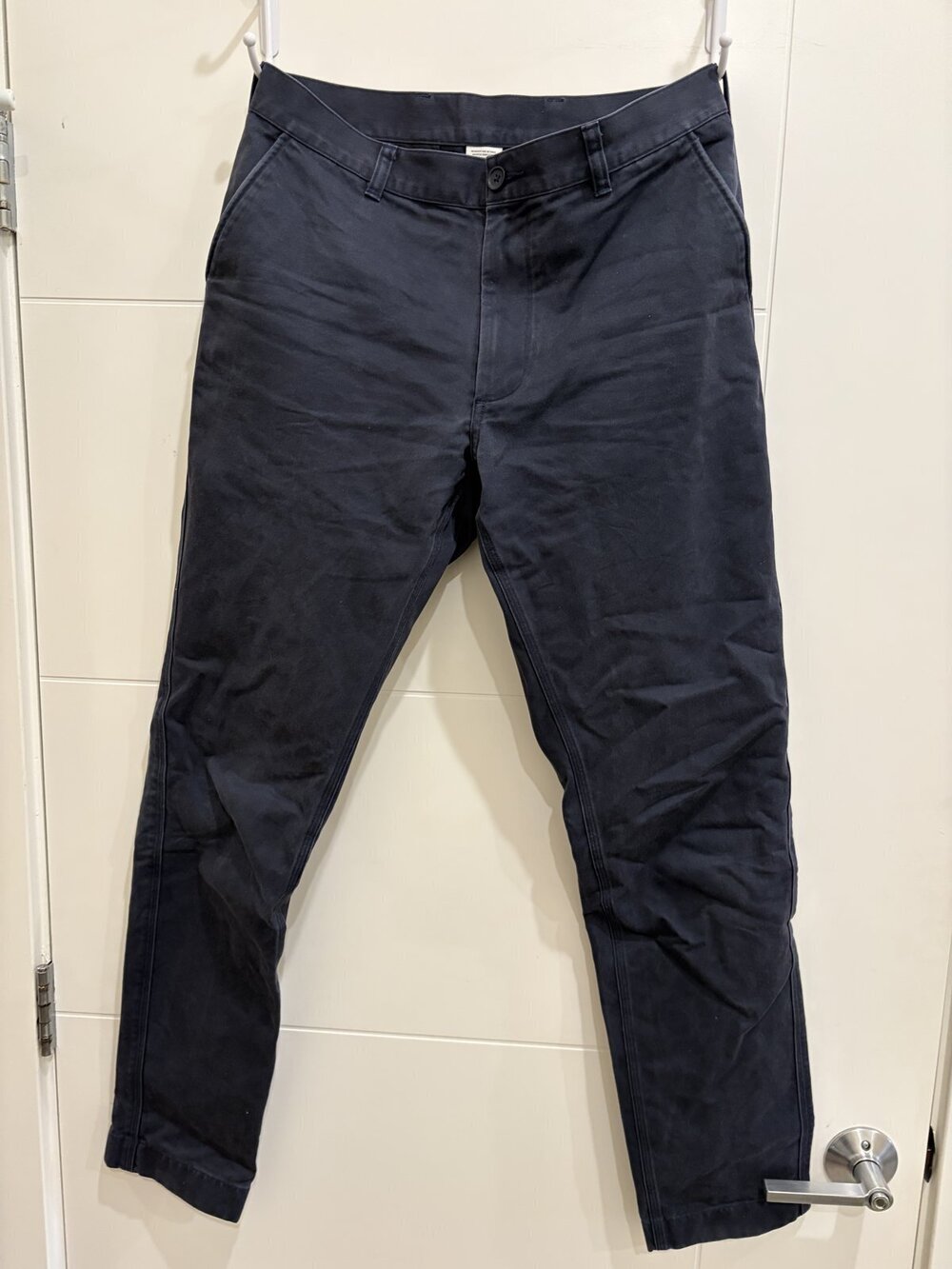 Reigning Champ Cotton Chino Freshman Slim Pant Navy Men's 30